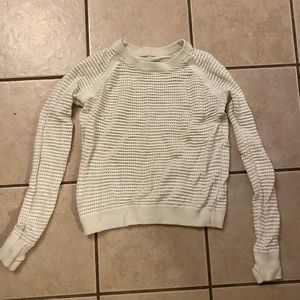 Lulu lemon warm up knit